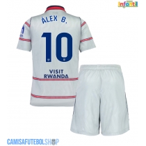 Camisa de time de futebol Atletico Madrid Alex Baena #10 Replicas 3º Equipamento Infantil 2026-27 Manga Curta (+ Calças curtas)